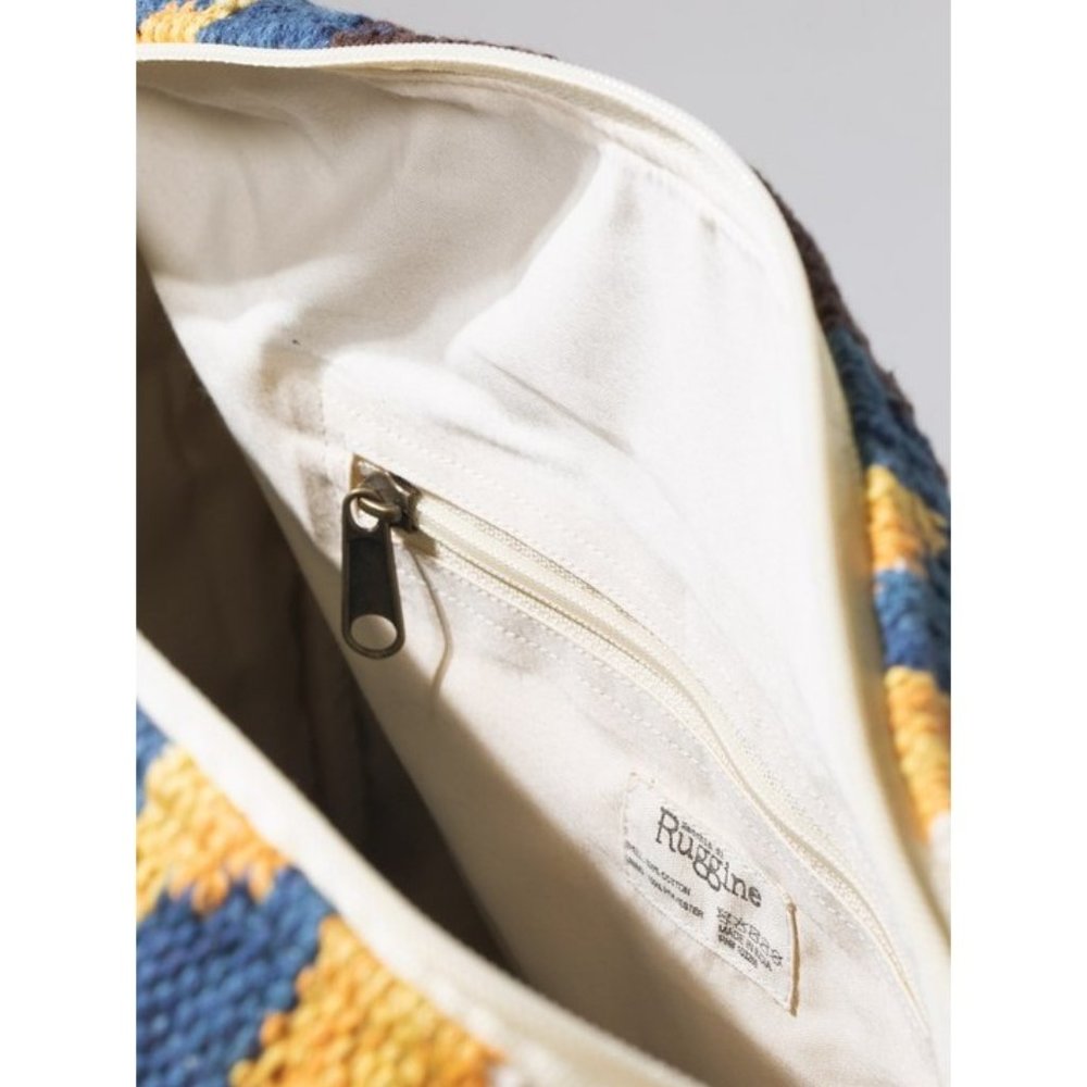 Boho Travel Bag - Ethnic Navajo Design - Handwoven from Fully Fine Cotton - Picture 9 of 9